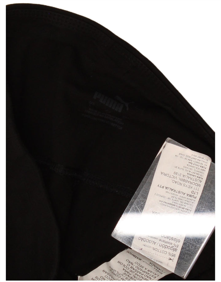 Damskie legginsy z grafiką PUMA UK 14, duże, czarne, bawełniane