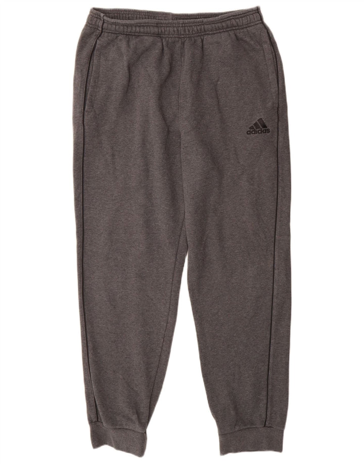Męskie spodnie dresowe Adidas, duże, szare