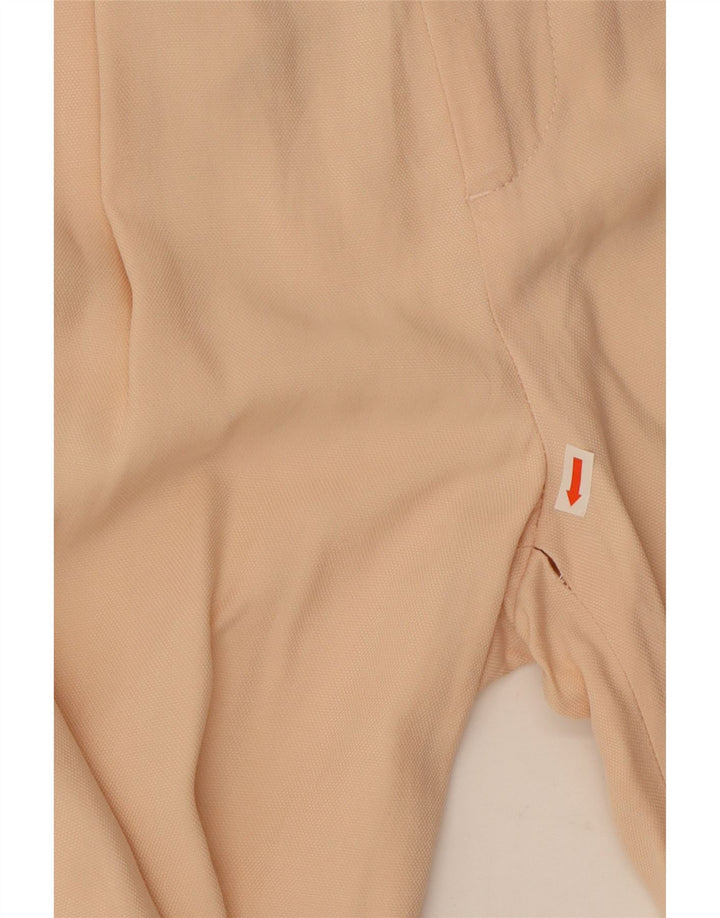 Spodnie damskie Zara Pegged Capri małe W26 L22 beżowe