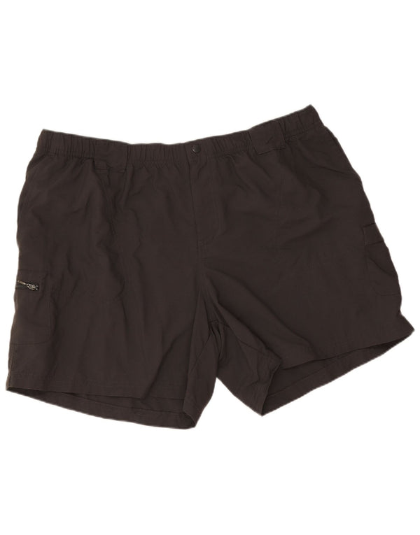 Męskie spodenki cargo Columbia XL W36 z czarnego nylonu