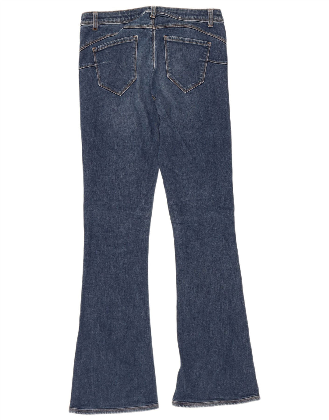 Damskie jeansy rozkloszowane Benetton W29 L31 Niebieskie bawełniane