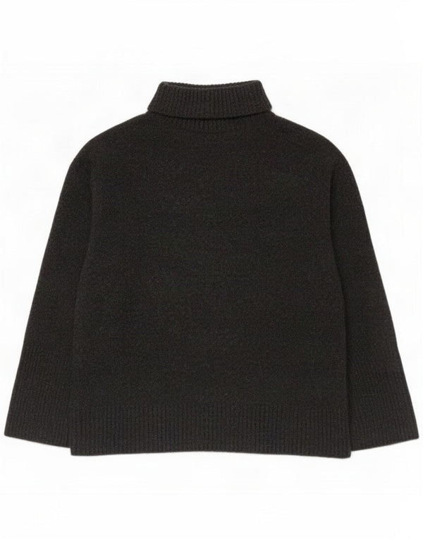 Cos Damski sweter z golfem UK 10 Small Grey Cashmere