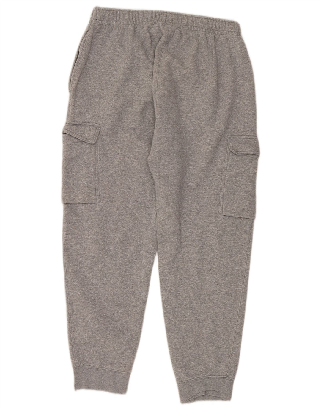 Męskie spodnie dresowe Nike Cargo Joggers, średnioszare, bawełniane