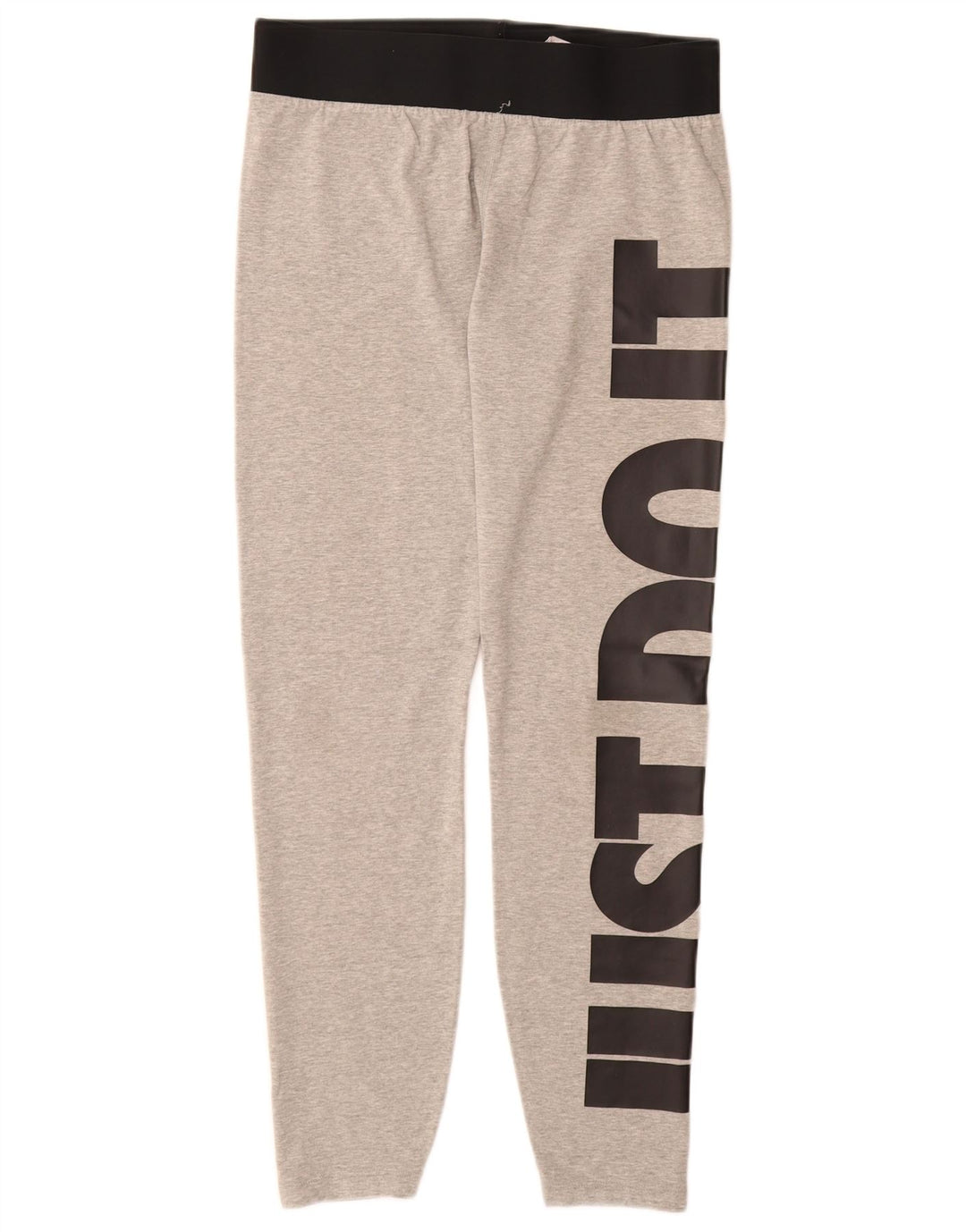 Damskie legginsy NIKE Graphic UK 16, duże, szare, bawełniane