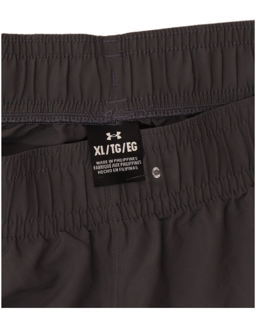 Męskie spodenki sportowe Under Armour Graphic Regular XL, szary poliester