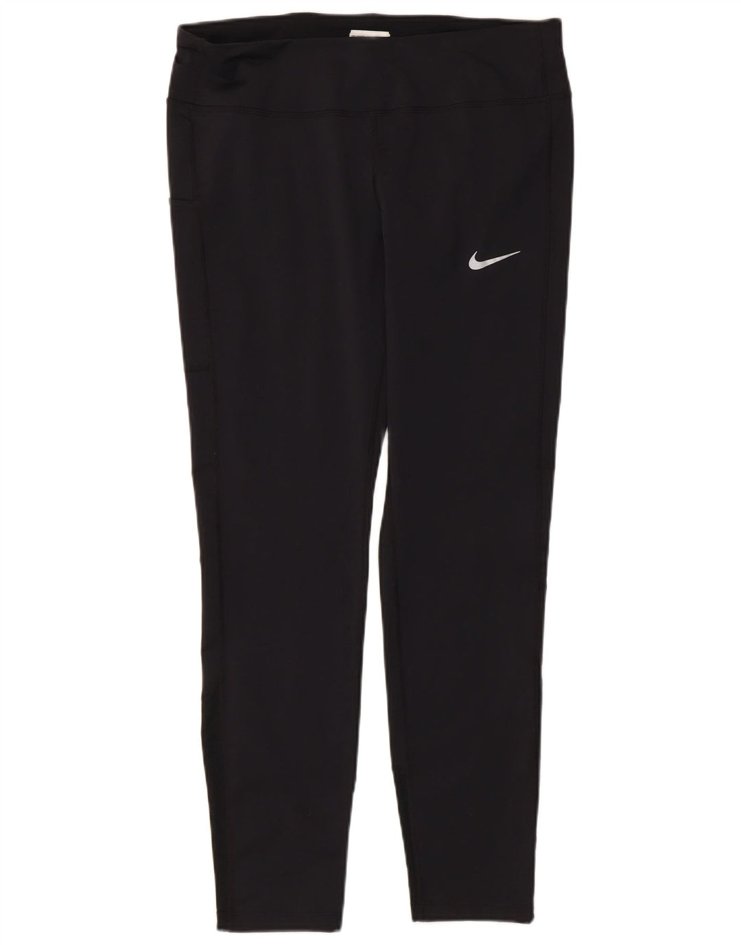 Damskie legginsy NIKE Dri Fit UK 16, duże, czarne, poliestrowe