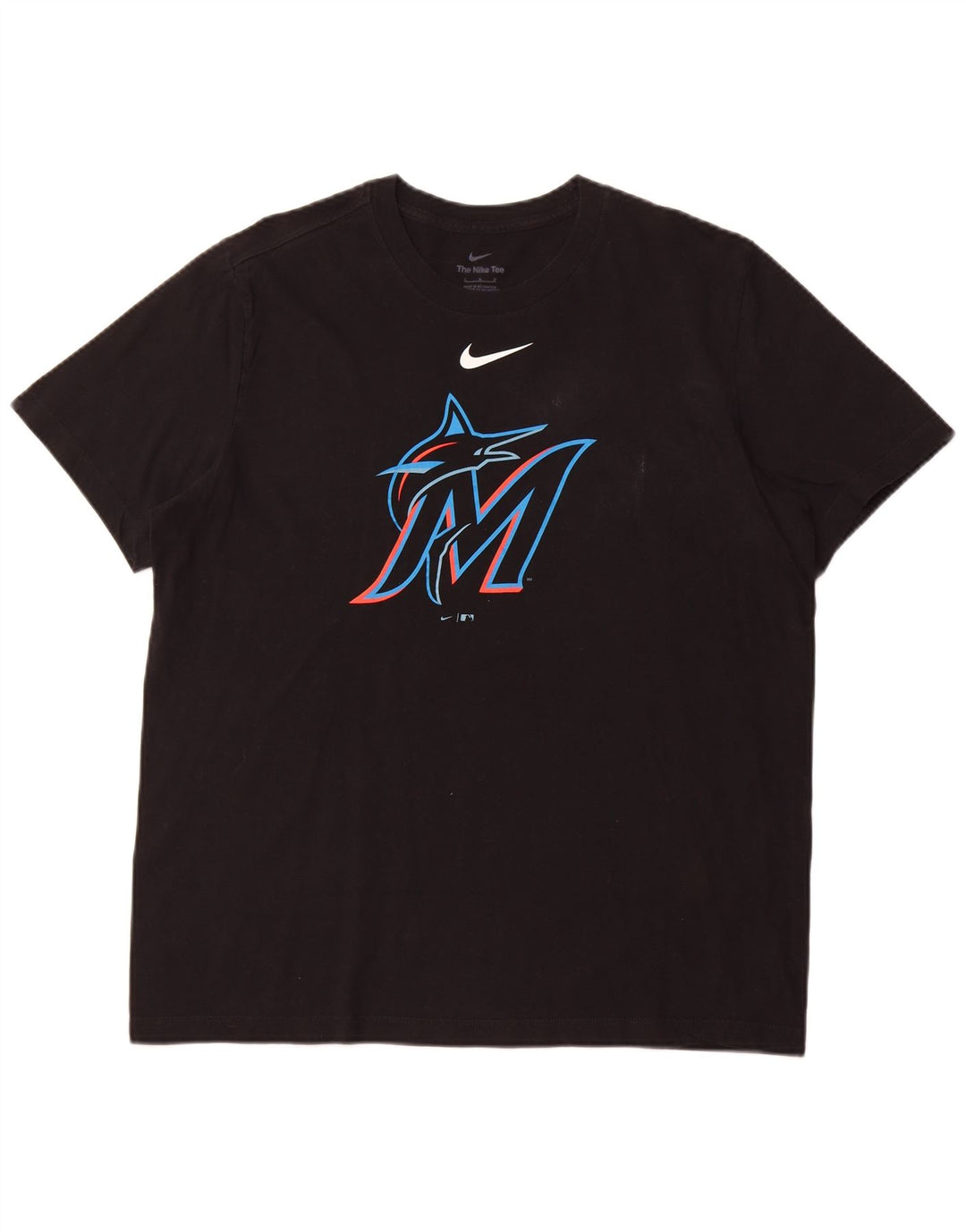 Męski T-shirt z grafiką NIKE, duży, czarny