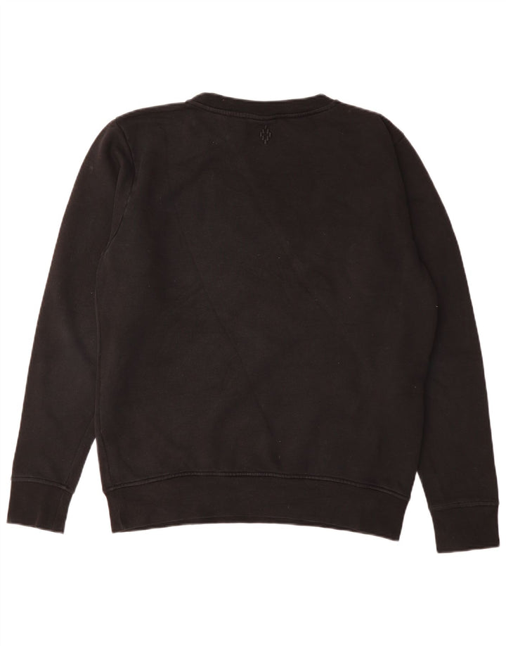 Męska bluza z grafiką Marcelo Burlon, mała, czarna, bawełniana