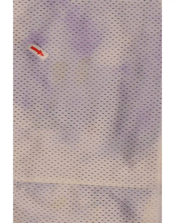 Damskie spodenki sportowe Nike UK 20 2XL Biały poliester Tie Dye