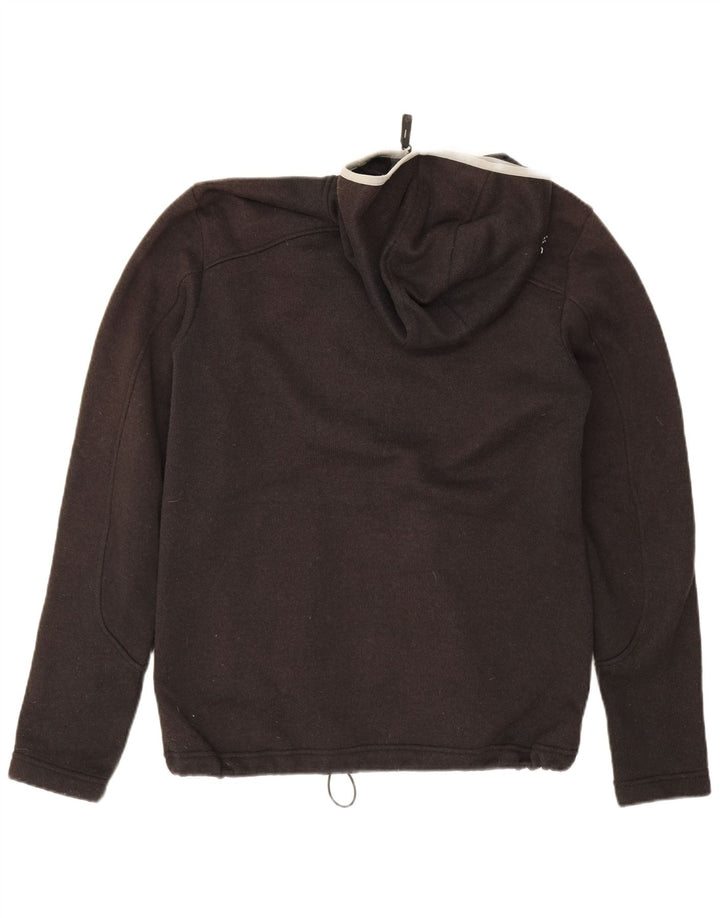 Męski sweter z kapturem i zamkiem Jack Wolfskin UK 36/38 Średni szary poliester