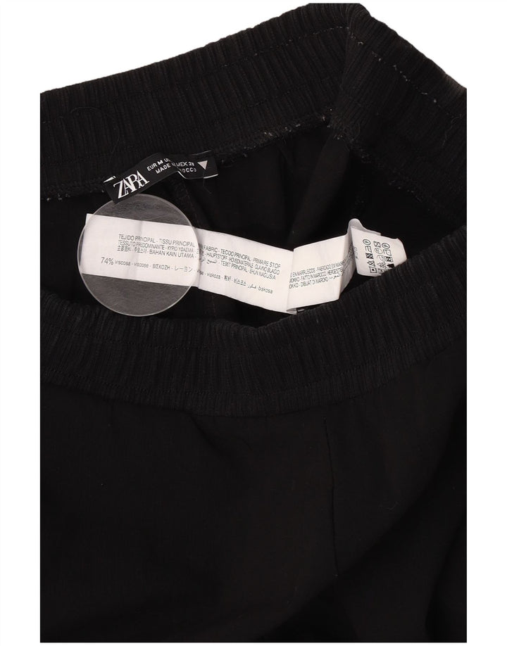 Spodnie damskie Zara Joggers Chino Medium W28 L32 Czarna wiskoza