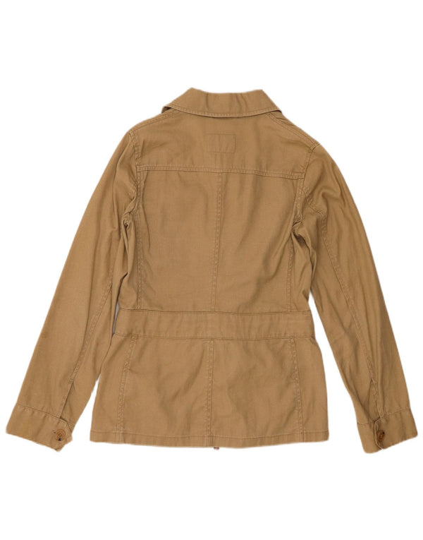 Kurtka damska Massimo Dutti EU 36 XS, lniana khaki