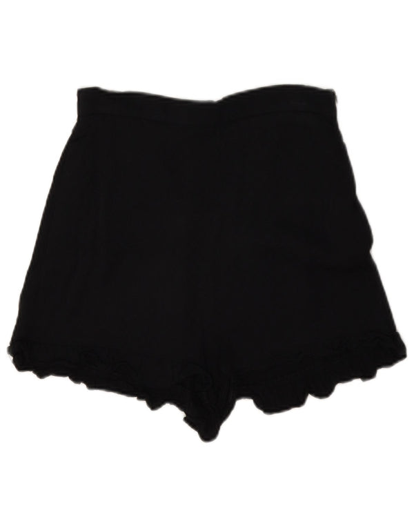 Damskie spodnie z wysokim stanem Zara XS W24 czarne