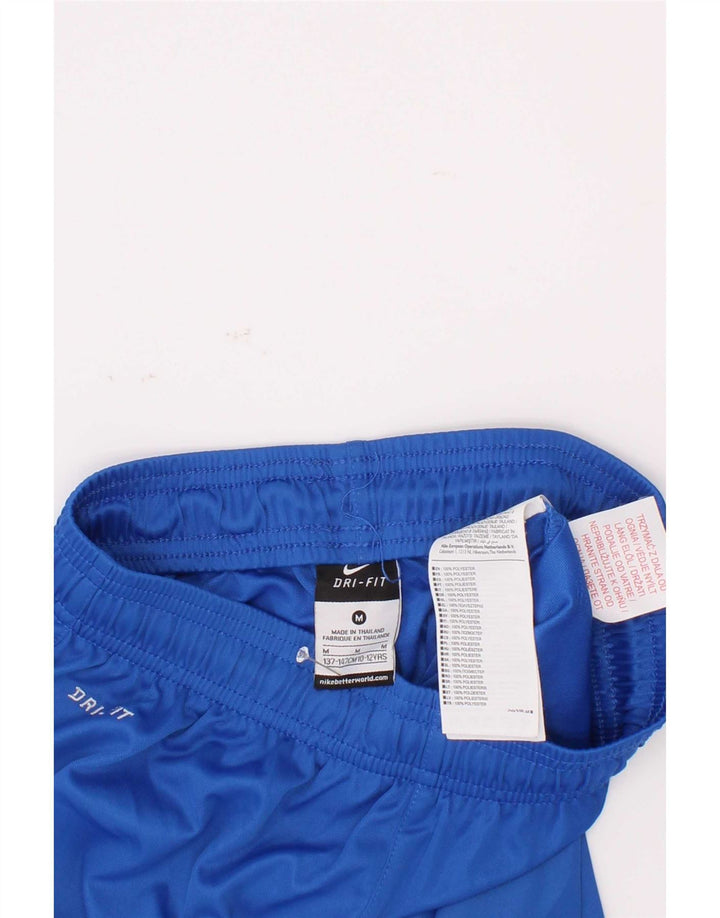 Chłopięce spodenki sportowe Nike Dri Fit 10-11 lat, średni niebieski poliester