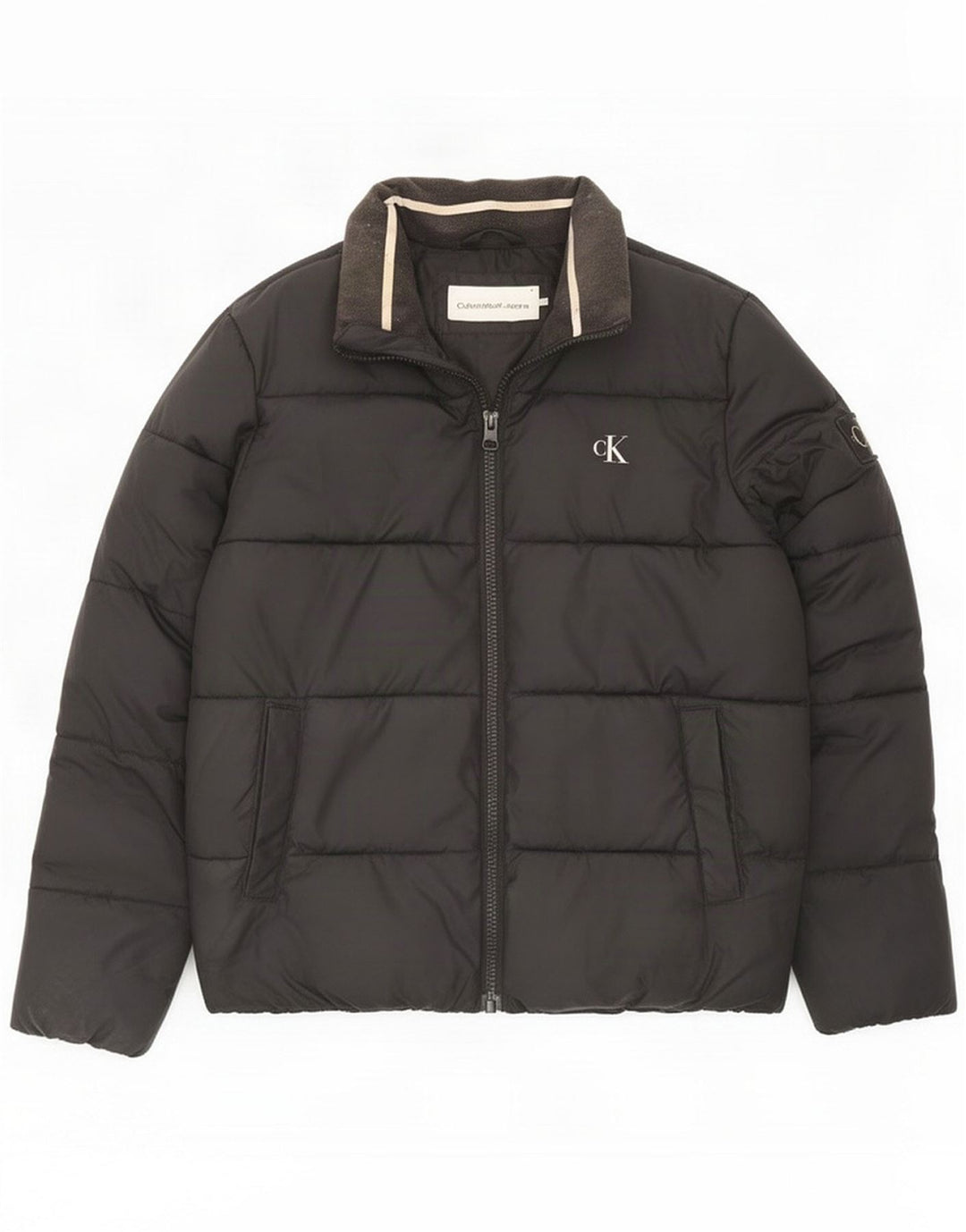 Męska ocieplana kurtka Calvin Klein UK 38 Medium Black