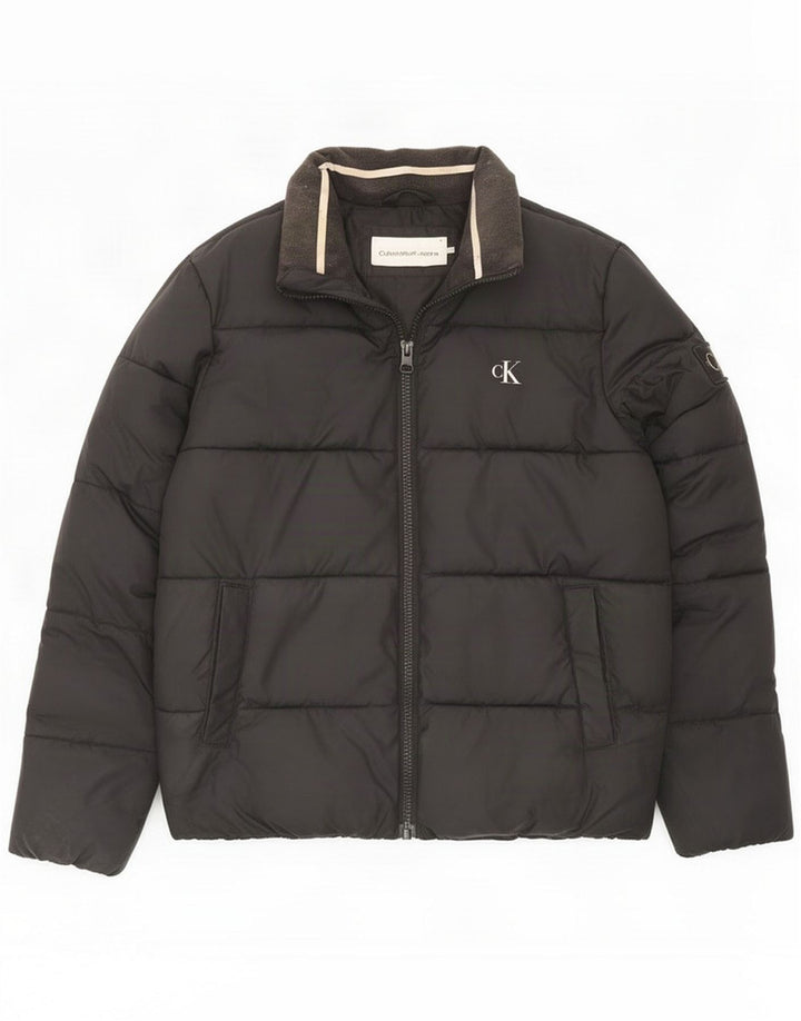 Męska ocieplana kurtka Calvin Klein UK 38 Medium Black