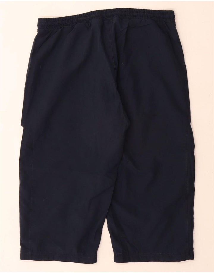 Damskie spodenki sportowe Adidas Bermudy UK 12 Średni granatowy poliester