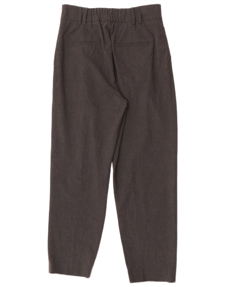 Damskie spodnie garniturowe Zara EU 36 XS W26 L26 Szary poliester