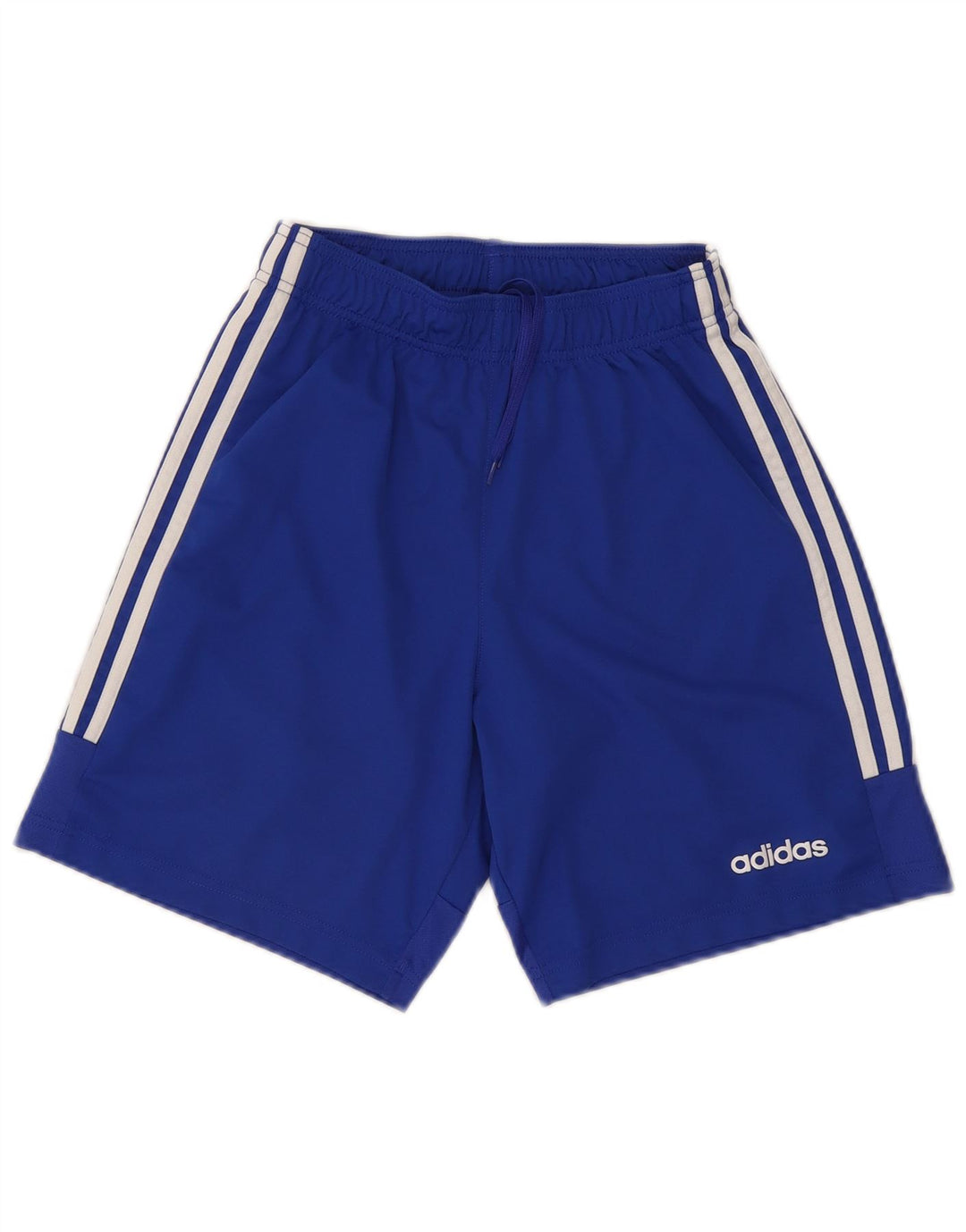 Męskie spodenki sportowe Adidas Climalite, małe, niebieskie, poliestrowe