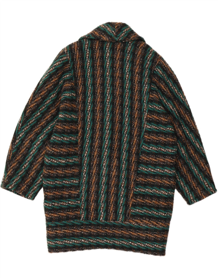 REGINA SCHRECKER Damski płaszcz dwurzędowy IT 42 Średni wielokolorowy