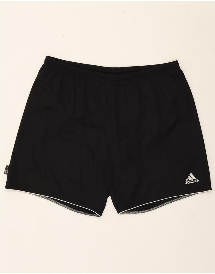 Męskie spodenki sportowe Adidas Climalite 2XL, czarny poliester