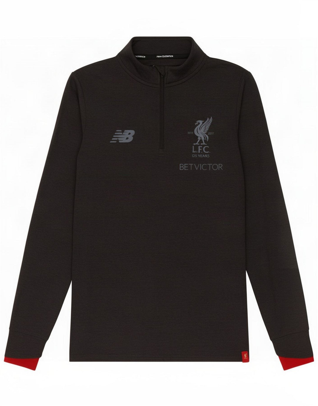 Męski dres New Balance Liverpool z grafiką, mały, szary