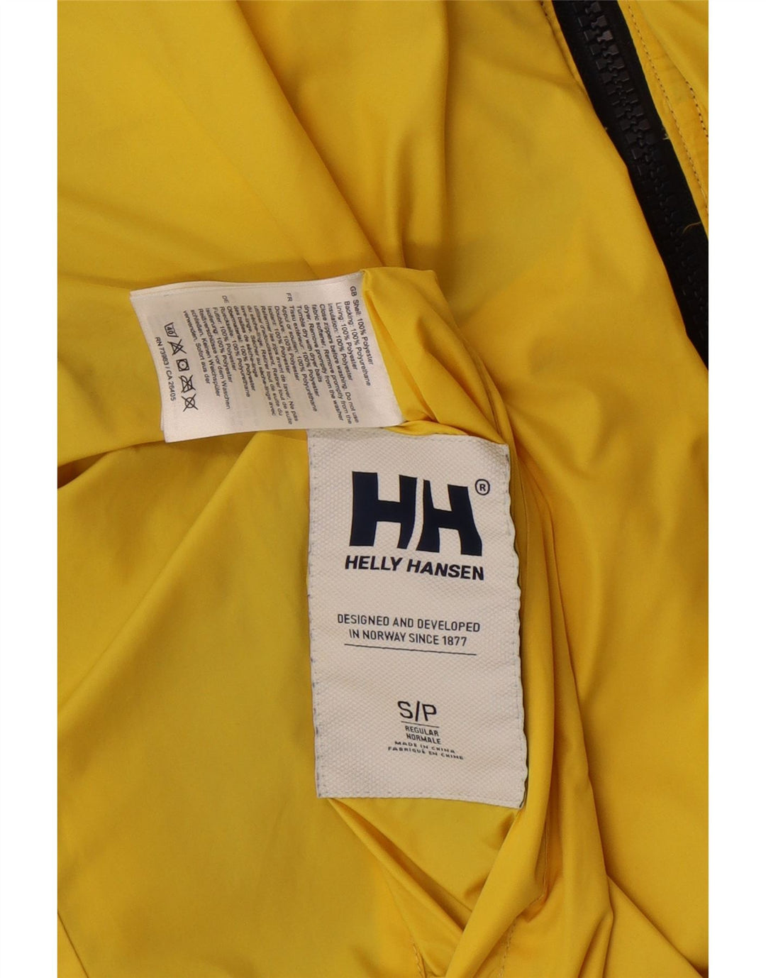 Męska dwustronna ocieplana kurtka Helly Hansen Graphic UK 36 Small Yellow