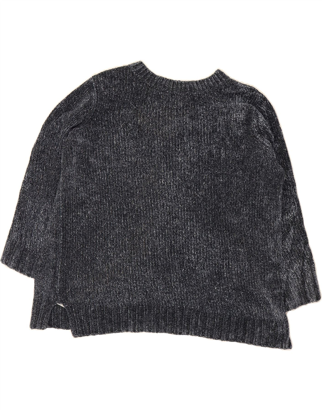 ORVIS Womens V-Neck Jumper Sweater UK 20 2XL Navy Blue Polyester Vintage Orvis and Second-Hand Orvis from Messina Hembry 