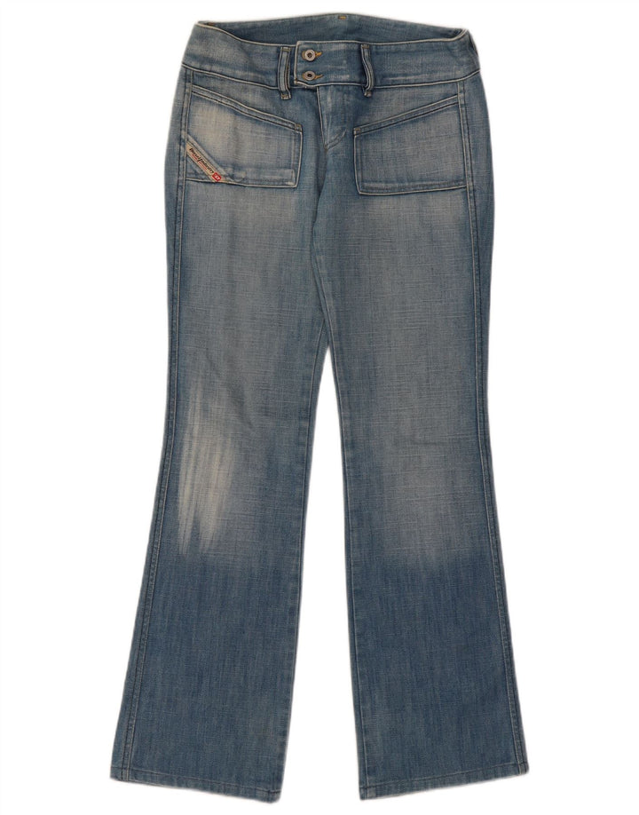 Damskie jeansy Bootcut Diesel W26 L30 Niebieskie bawełniane