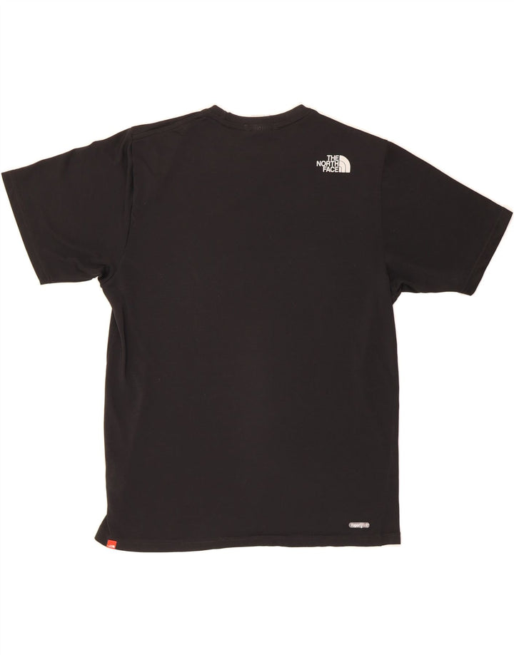 THE NORTH FACE Mens Graphic T-Shirt Top Small Black Polyester Vintage The North Face and Second-Hand The North Face from Messina Hembry 