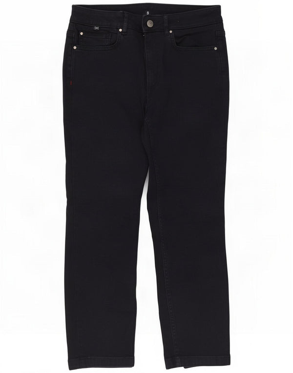 Crew Clothing Damskie krótkie dżinsy UK 10 Small W27 L23 Granatowa bawełna