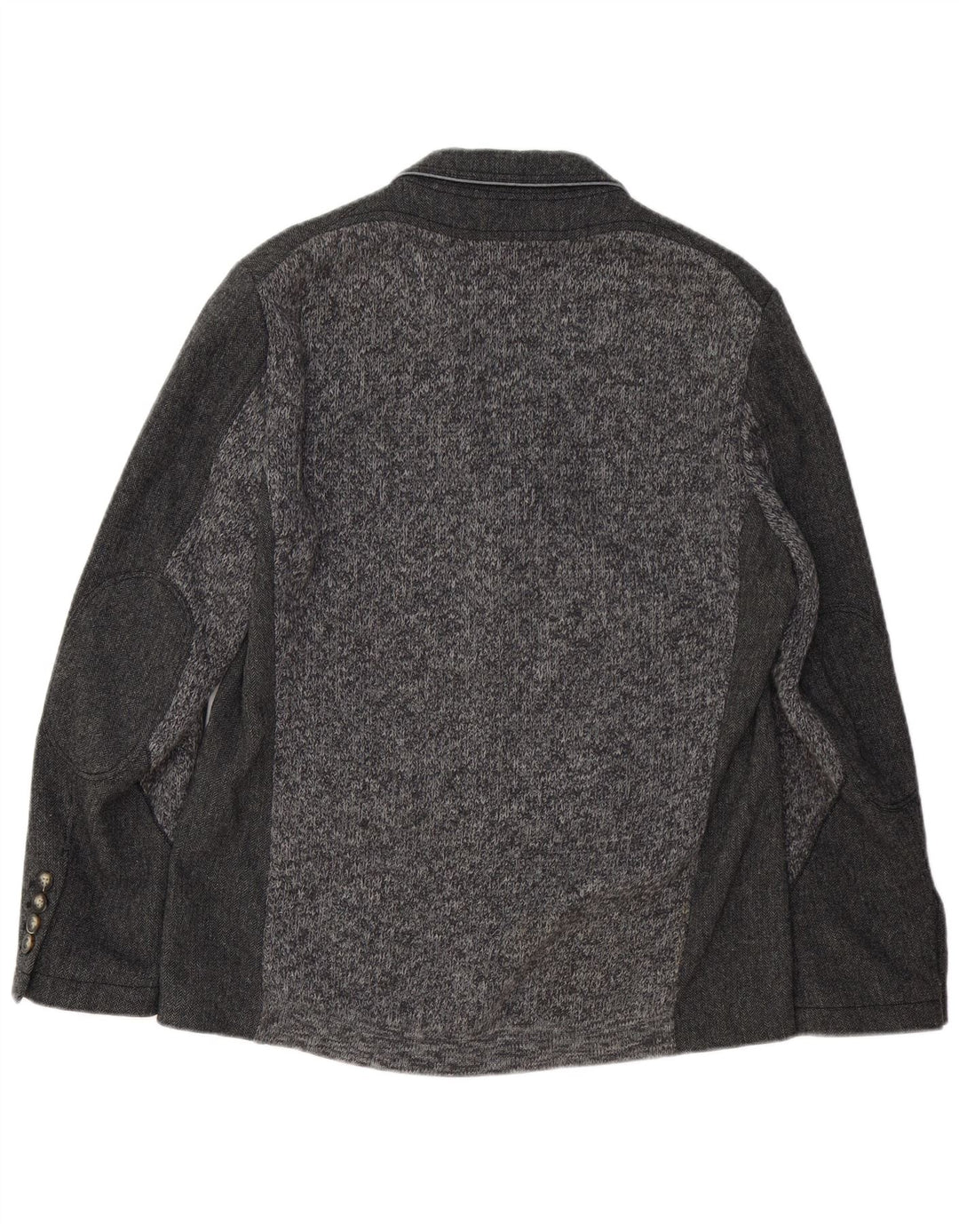 Męska marynarka zapinana na 3 guziki HUGO BOSS EU 50, duża, szara jodełka