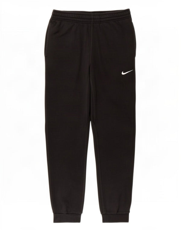Męskie spodnie dresowe Nike, joggery, średnia czarna bawełna