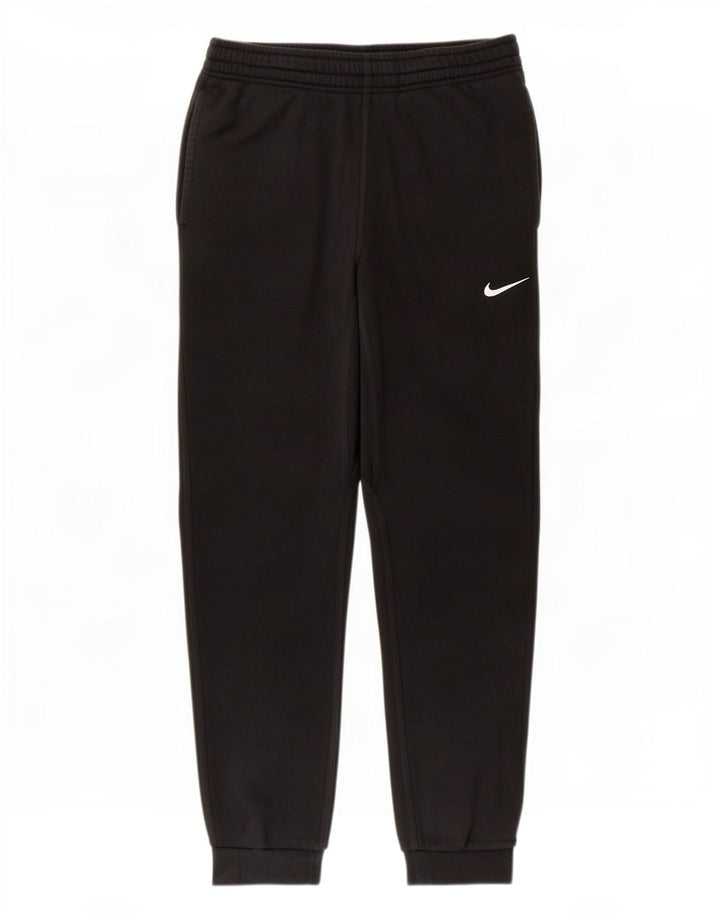 Męskie spodnie dresowe Nike, joggery, średnia czarna bawełna