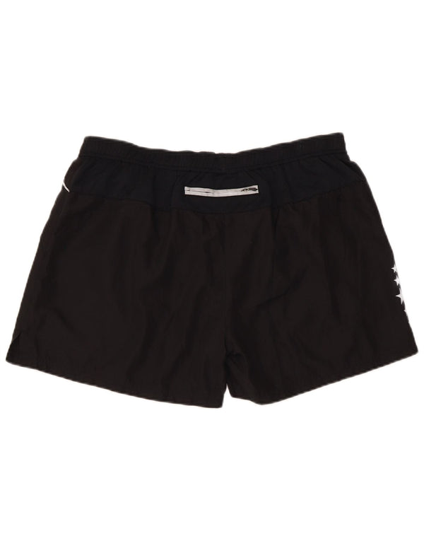 Damskie spodenki sportowe Champion Graphic Regular UK 14, duże, czarne, poliestrowe