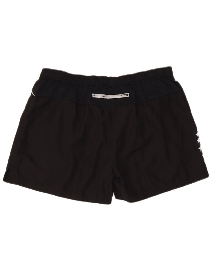 Damskie spodenki sportowe Champion Graphic Regular UK 14, duże, czarne, poliestrowe