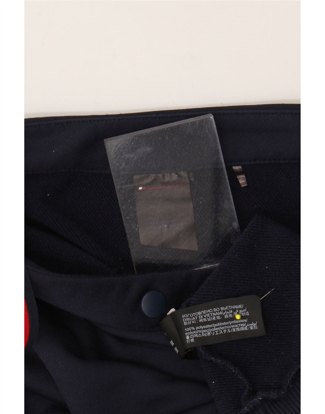 Damska bluza dresowa TOMMY HILFIGER Crop UK 16, duża, granatowa