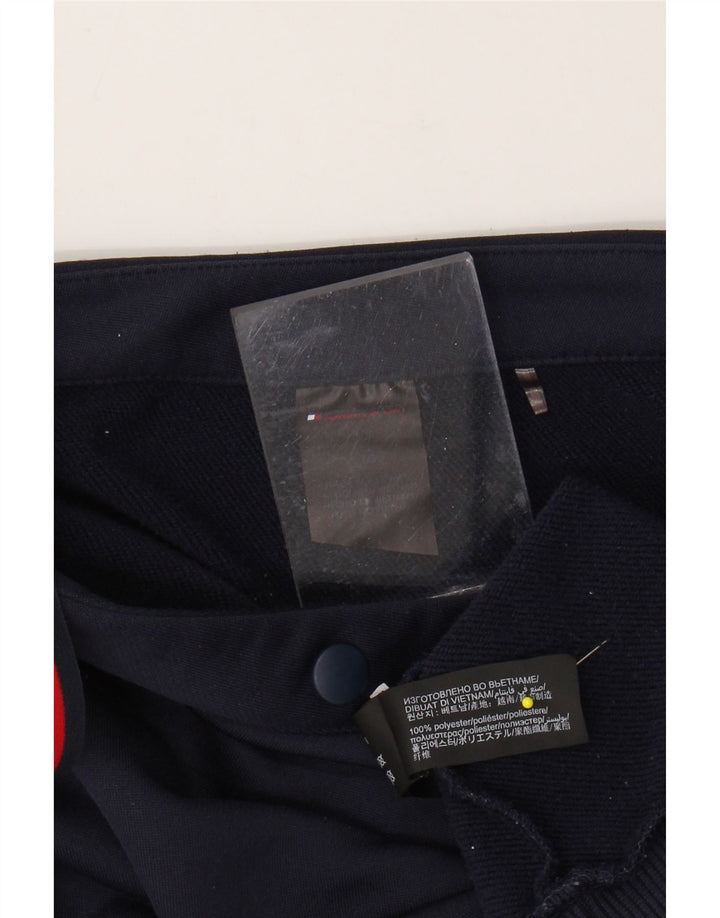 Damska bluza dresowa TOMMY HILFIGER Crop UK 16, duża, granatowa