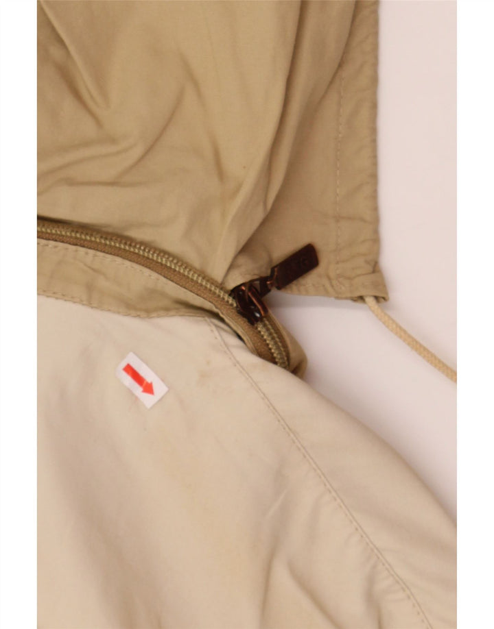 MCGREGOR Mens Hooded Bomber Jacket IT 54 2XL Beige Colourblock Cotton Vintage McGregor and Second-Hand McGregor from Messina Hembry 