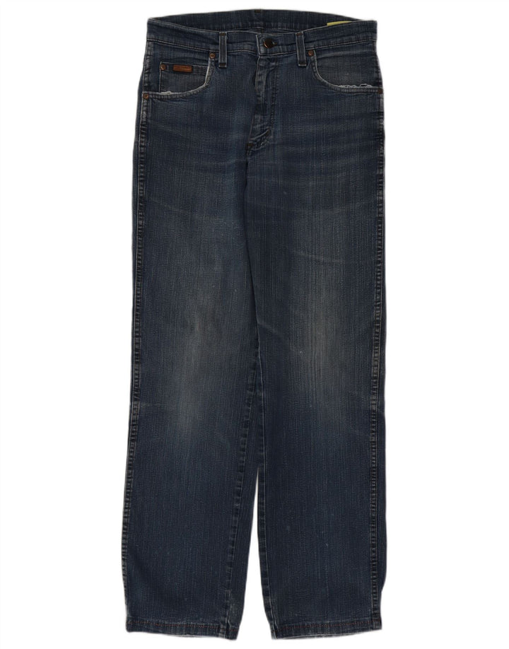 Męskie jeansy Wrangler Texas Stretch Straight W32 L34 Niebieskie, bawełniane