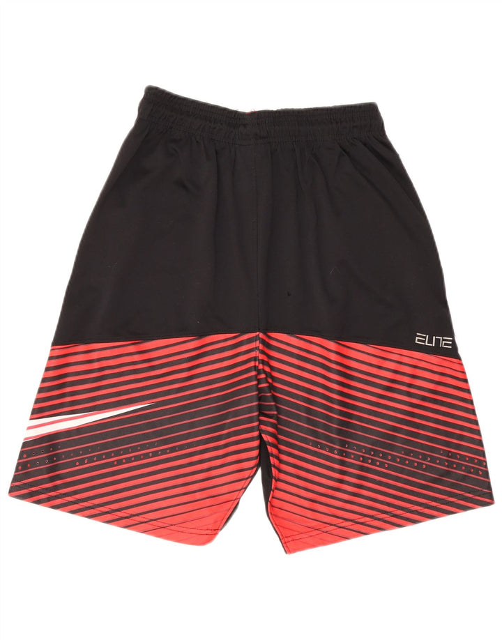 Męskie spodenki sportowe Nike Dri Fit Graphic, duże, czarne, poliestrowe paski