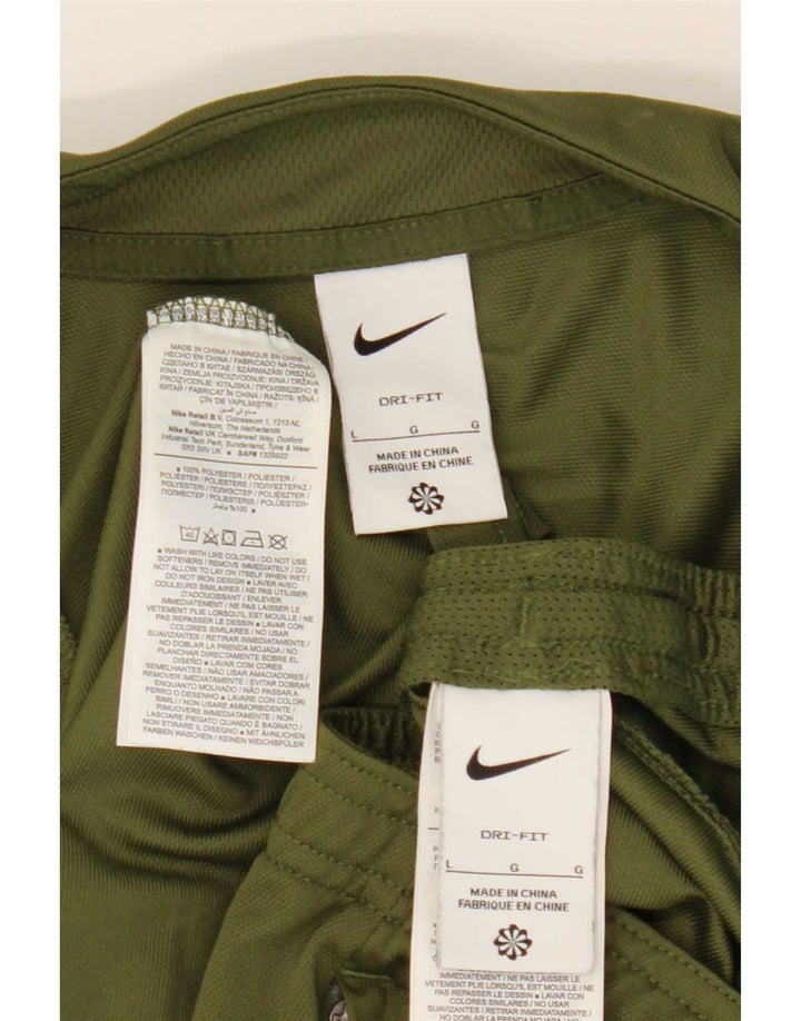 Dres męski Nike Dri Fit Full, duży, poliestrowy khaki