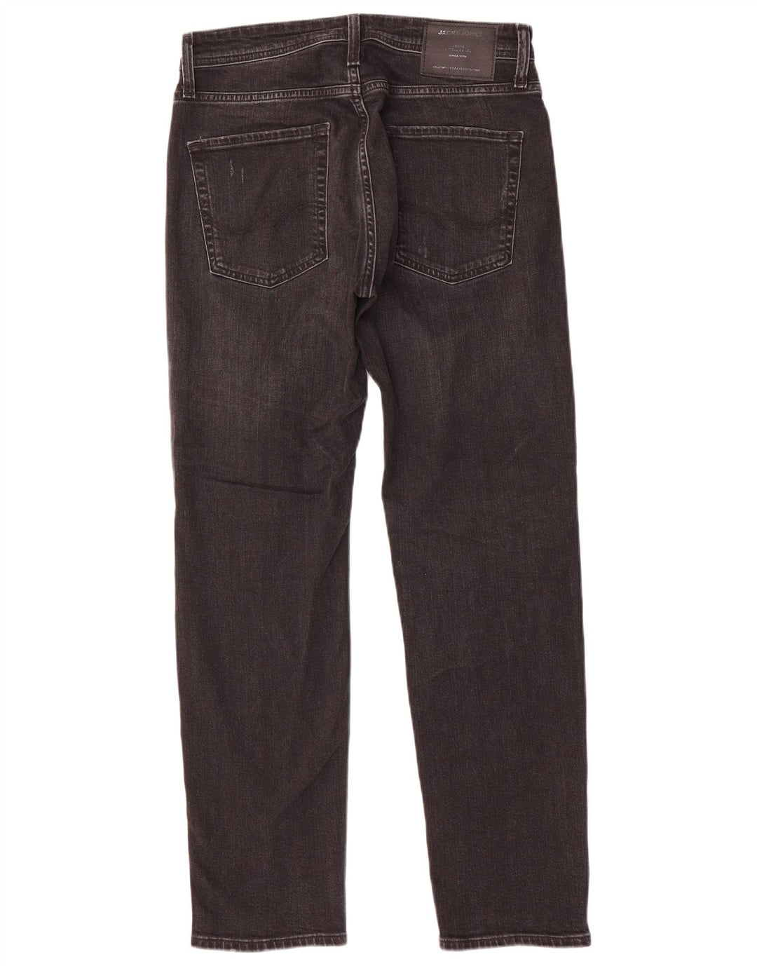 Męskie jeansy typu slim w trudnej sytuacji Jack & Jones W29 L30, czarna bawełna