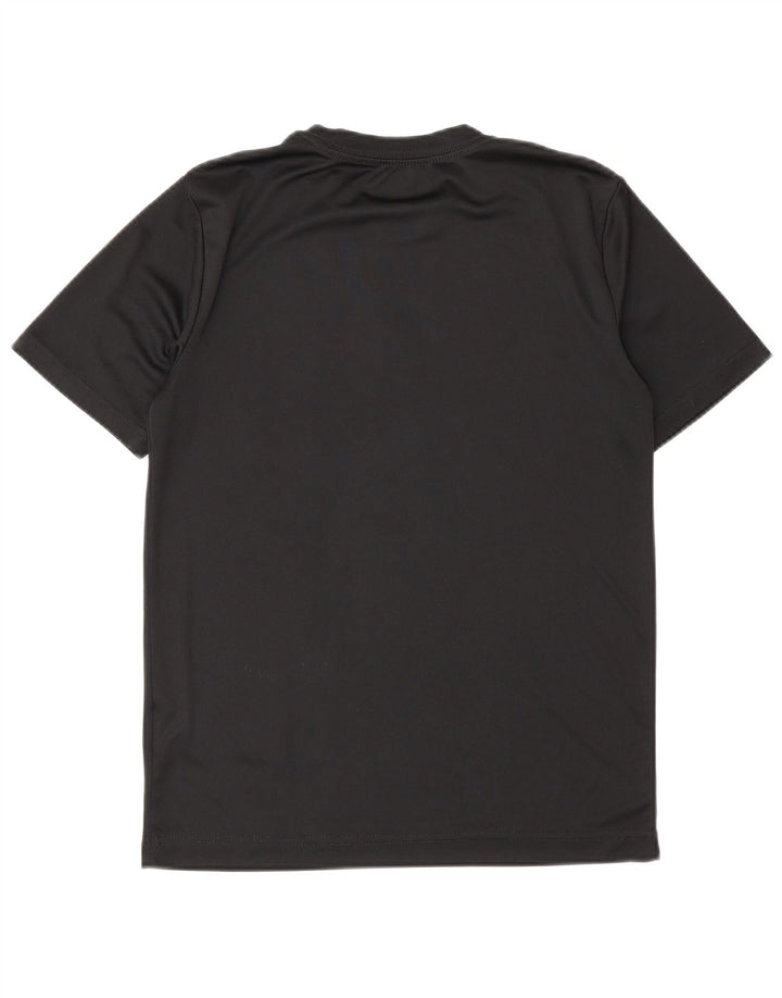 Chłopięcy T-shirt z grafiką Jordan Dri Fit, rozmiar 12-13 lat, duży, czarny poliester