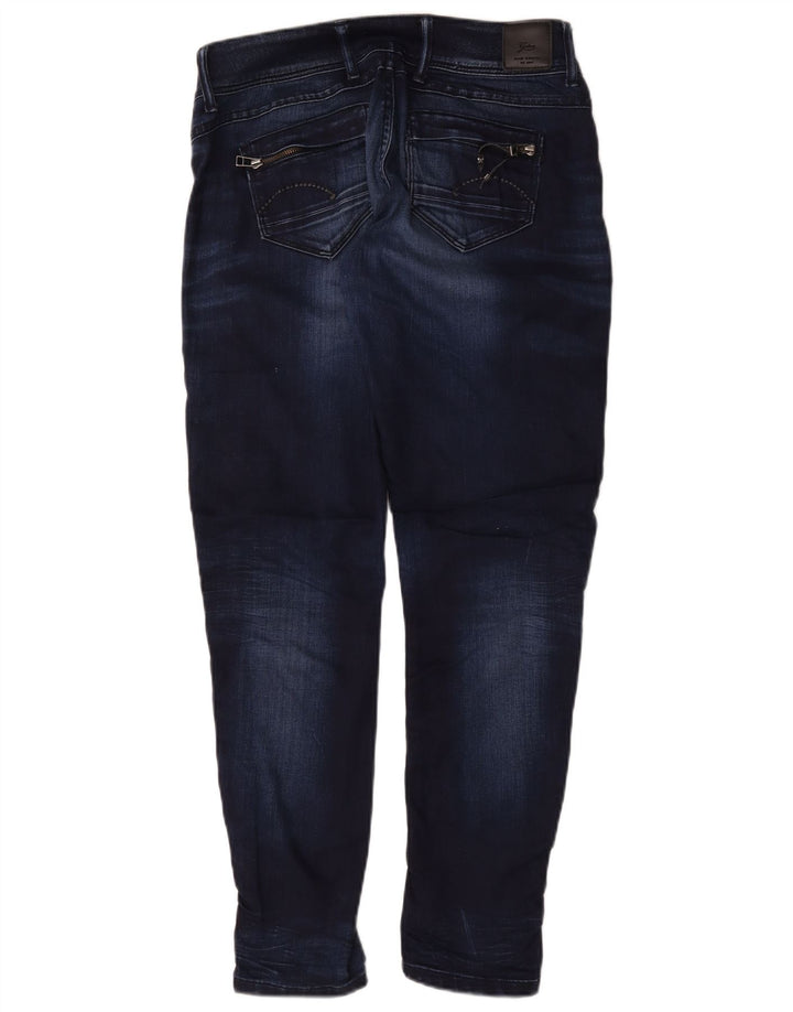 Damskie jeansy G-Star Midge Slim W29 L30 Granatowa bawełna