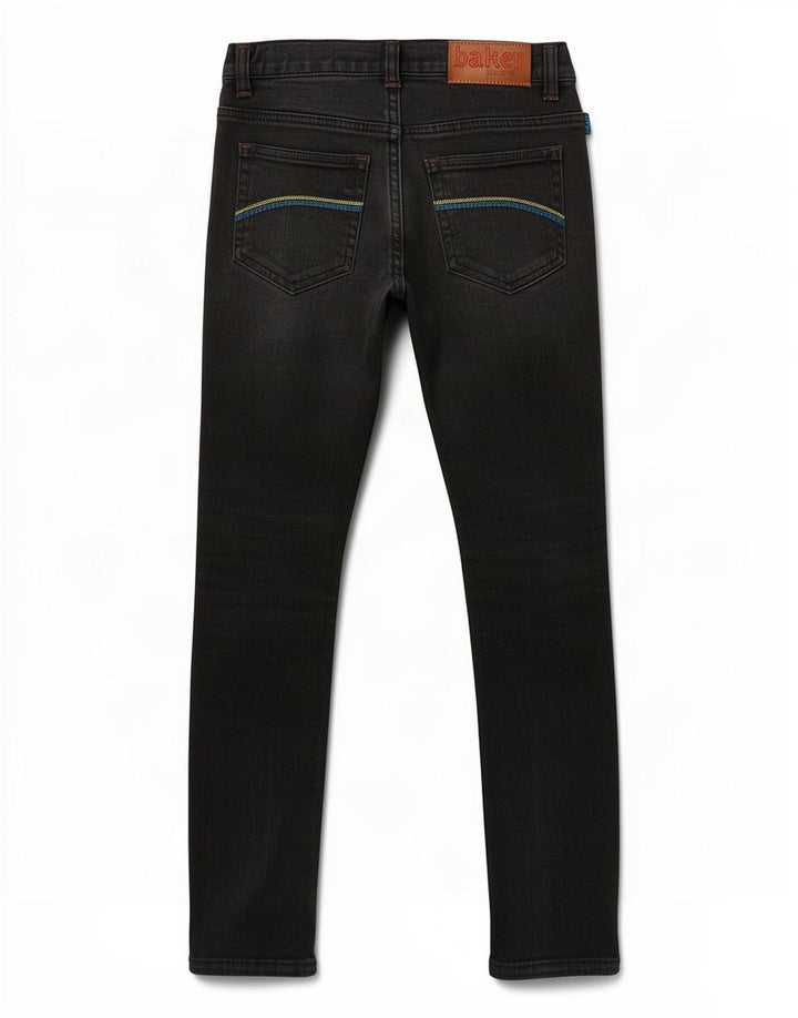 Dżinsy chłopięce Ted Baker Slim 8-9 lat W24 L22 Czarna bawełna