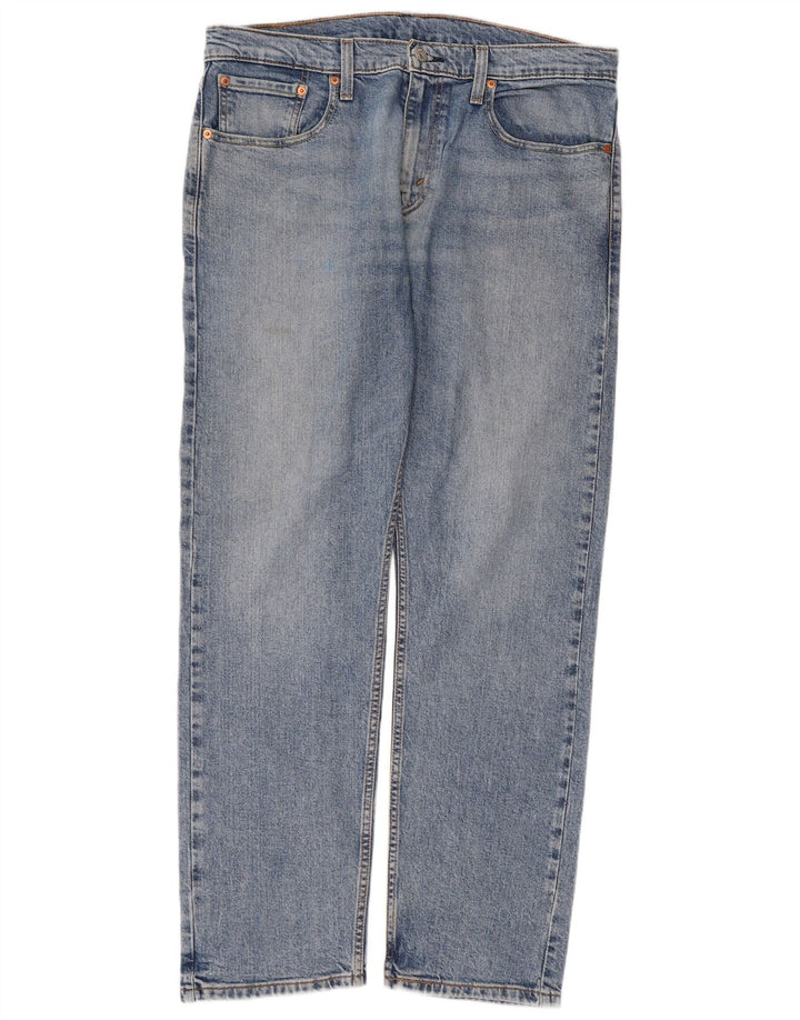 Męskie jeansy Levi's 502 Tapered W33 L32 Niebieskie bawełniane
