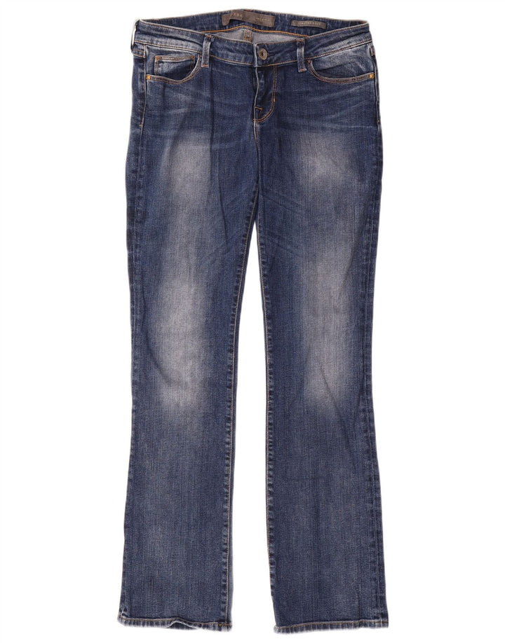 Guess Damskie Proste Dżinsy W29 L31 Niebieskie Bawełniane