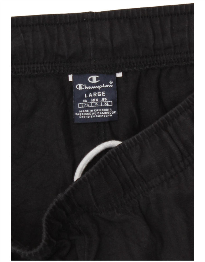 Męskie spodnie dresowe Champion, duże, czarne
