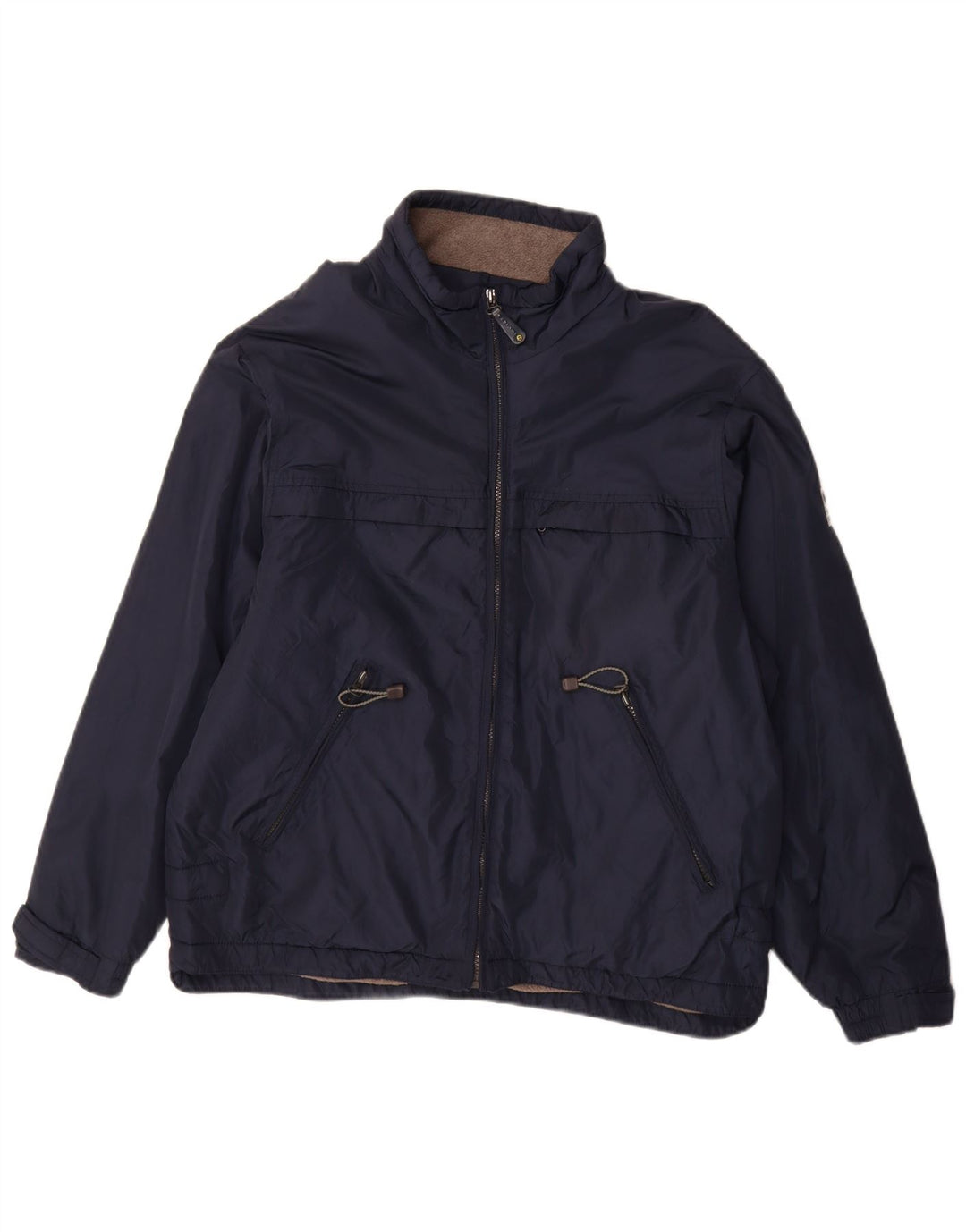 Męska kurtka wiatrówka Invicta UK 38 Średni granatowy poliamid